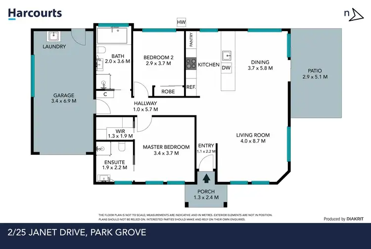 Second view of Homely unit listing, 2/25 Janet Drive, Park Grove TAS 7320