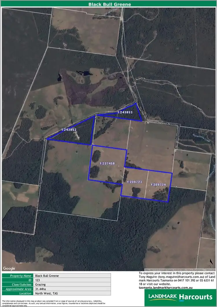 Main view of Homely rural property listing, Lot 1 Chequers Road, Marrawah TAS 7330