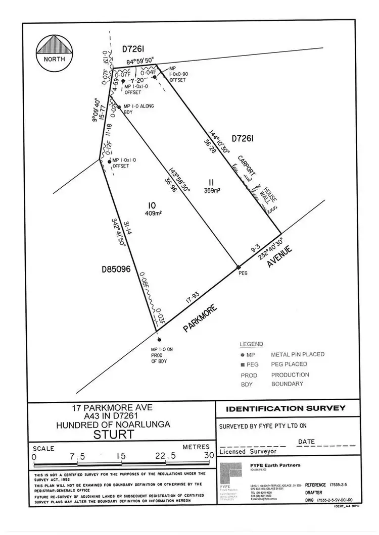 Second view of Homely land listing, 17 Parkmore Avenue, Sturt SA 5047
