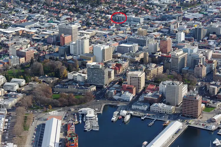 Second view of Homely studio listing, 227/156 Bathurst Street, Hobart TAS 7000