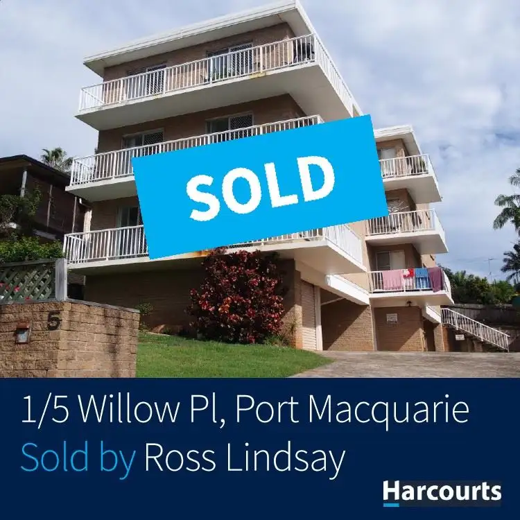 Main view of Homely unit listing, 1/5 Willow Place, Port Macquarie NSW 2444