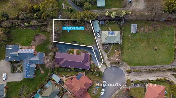 Main view of Homely land listing, 10 Cygnet Court, Longford TAS 7301
