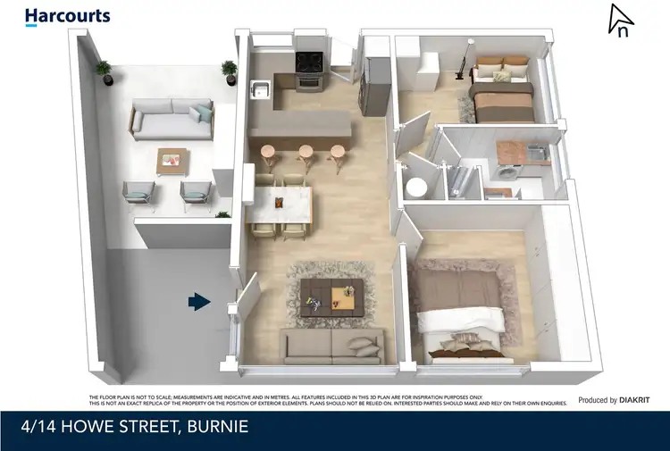 Second view of Homely unit listing, 4/14 Howe Street, Park Grove TAS 7320