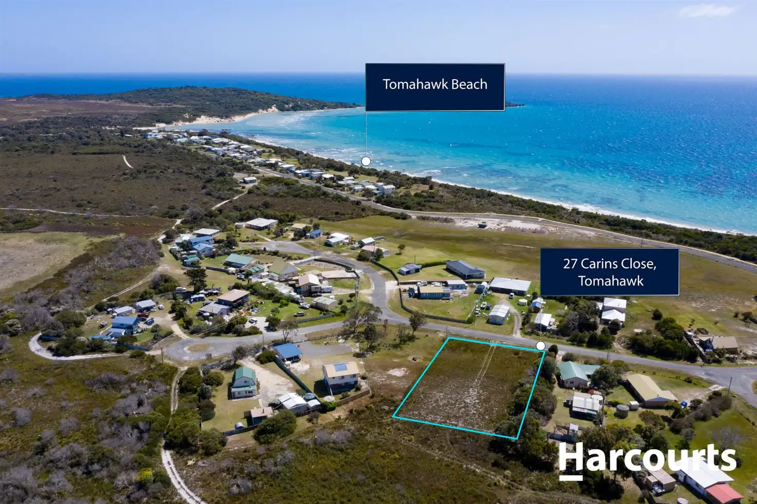 Main view of Homely land listing, 27 Carins Close, Tomahawk TAS 7262
