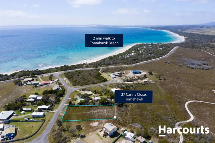 Third view of Homely land listing, 27 Carins Close, Tomahawk TAS 7262
