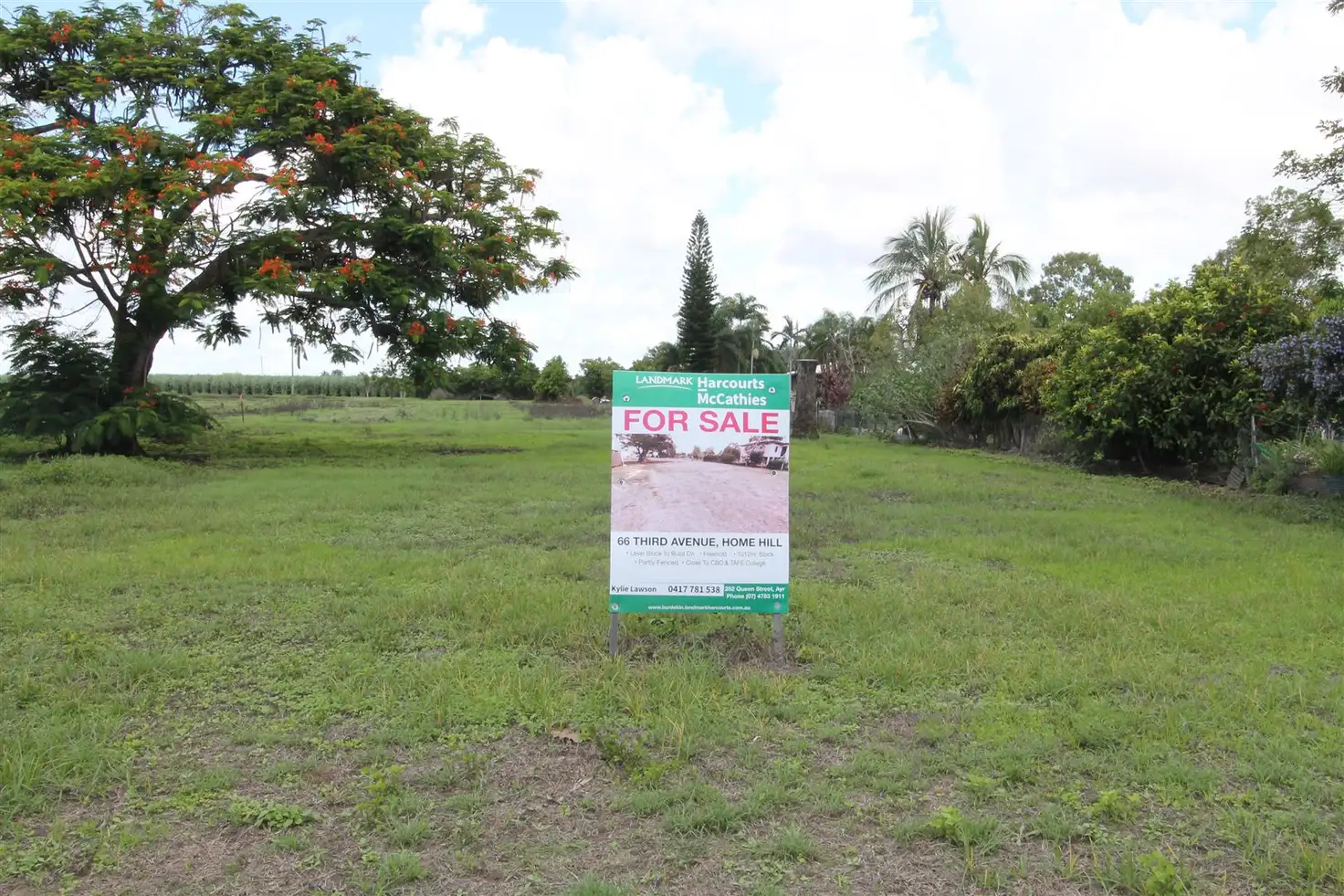 Main view of Homely land listing, 66 Third Avenue, Home Hill QLD 4806