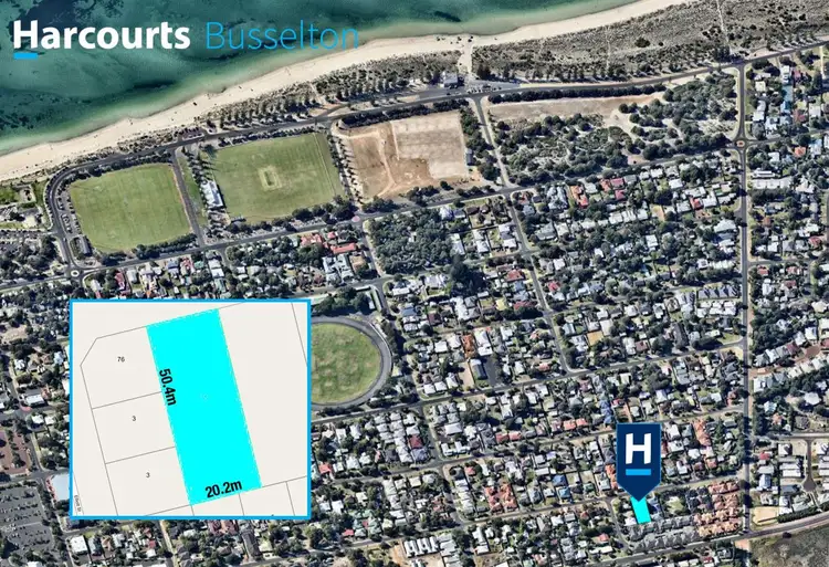 Third view of Homely land listing, 78 Harris Road, Busselton WA 6280