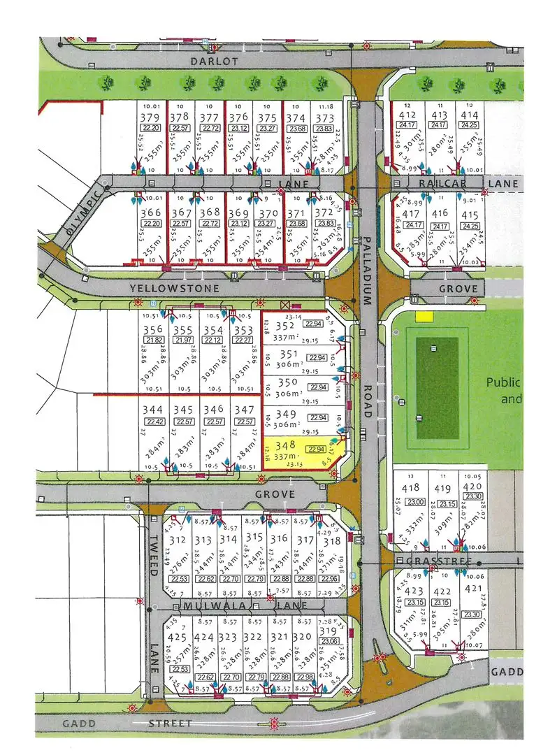 Main view of Homely land listing, Lot 348 Palladium Road, Success WA 6164