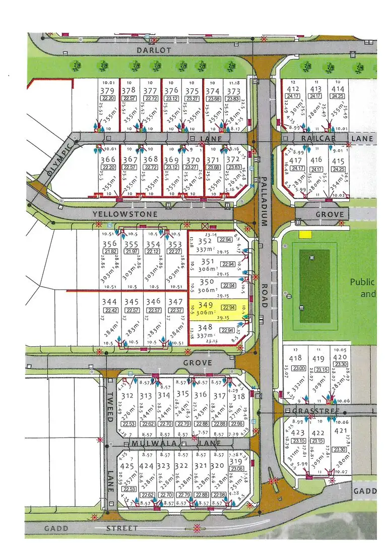 Main view of Homely land listing, Lot 349 Palladium Road, Success WA 6164