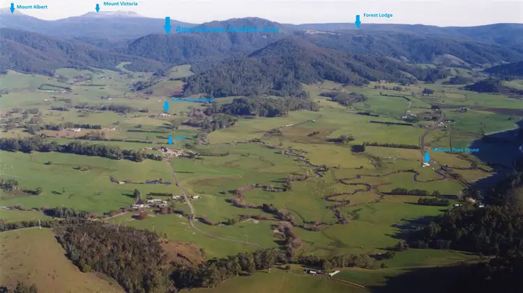 Second view of Homely land listing, P1551+ St Columba Falls Road, Pyengana TAS 7216