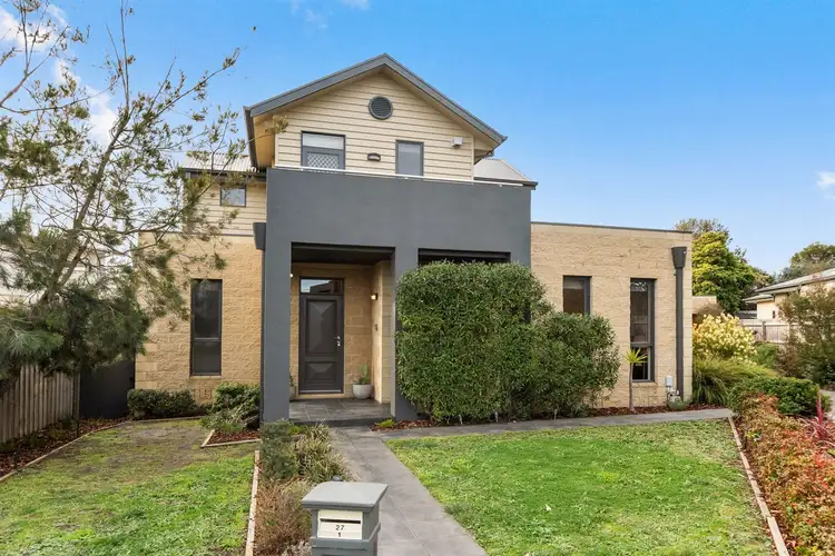 Main view of Homely townhouse listing, 1/27 Gleneagles Avenue, Mornington VIC 3931