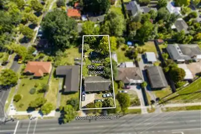 Main view of Homely house listing, 395 Mount Dandenong Road, Croydon VIC 3136