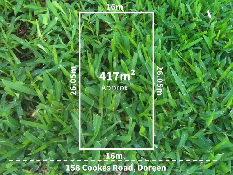 Main view of Homely land listing, 158 Cookes Road, Doreen VIC 3754
