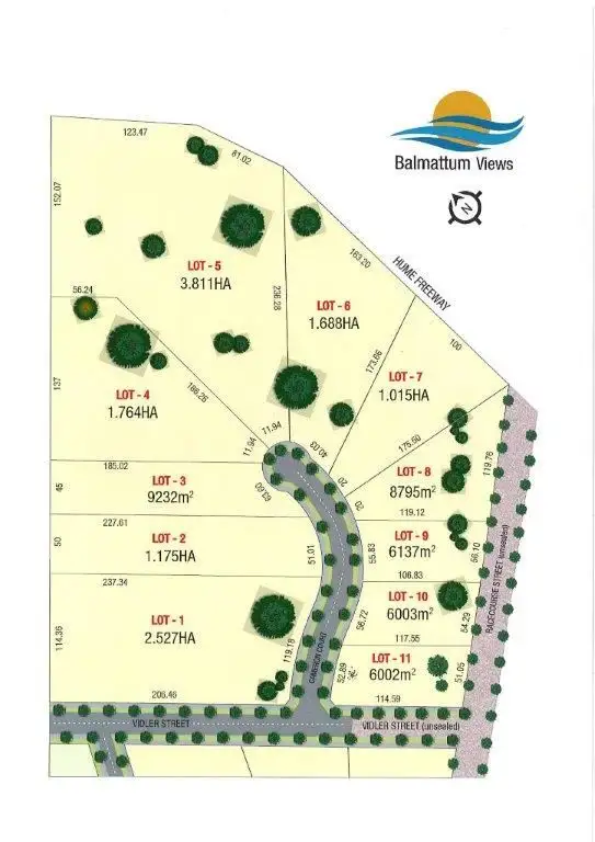 Second view of Homely land listing, off Vidler St, Euroa VIC 3666