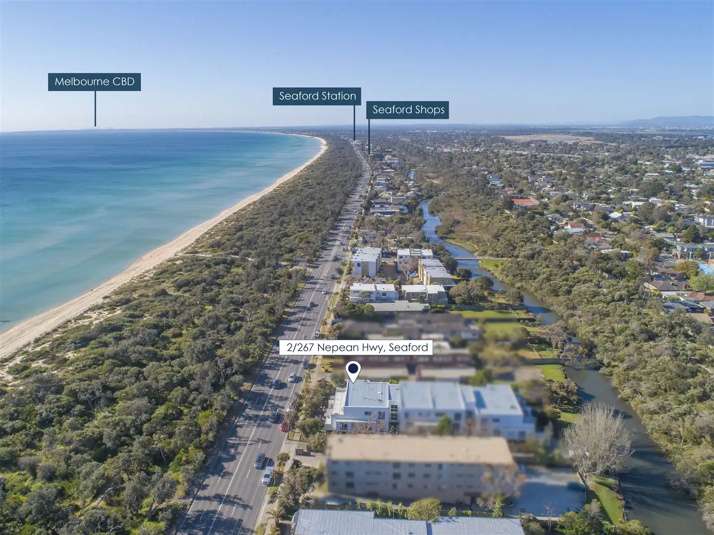 Main view of Homely townhouse listing, 2/267 Nepean Highway, Seaford VIC 3198