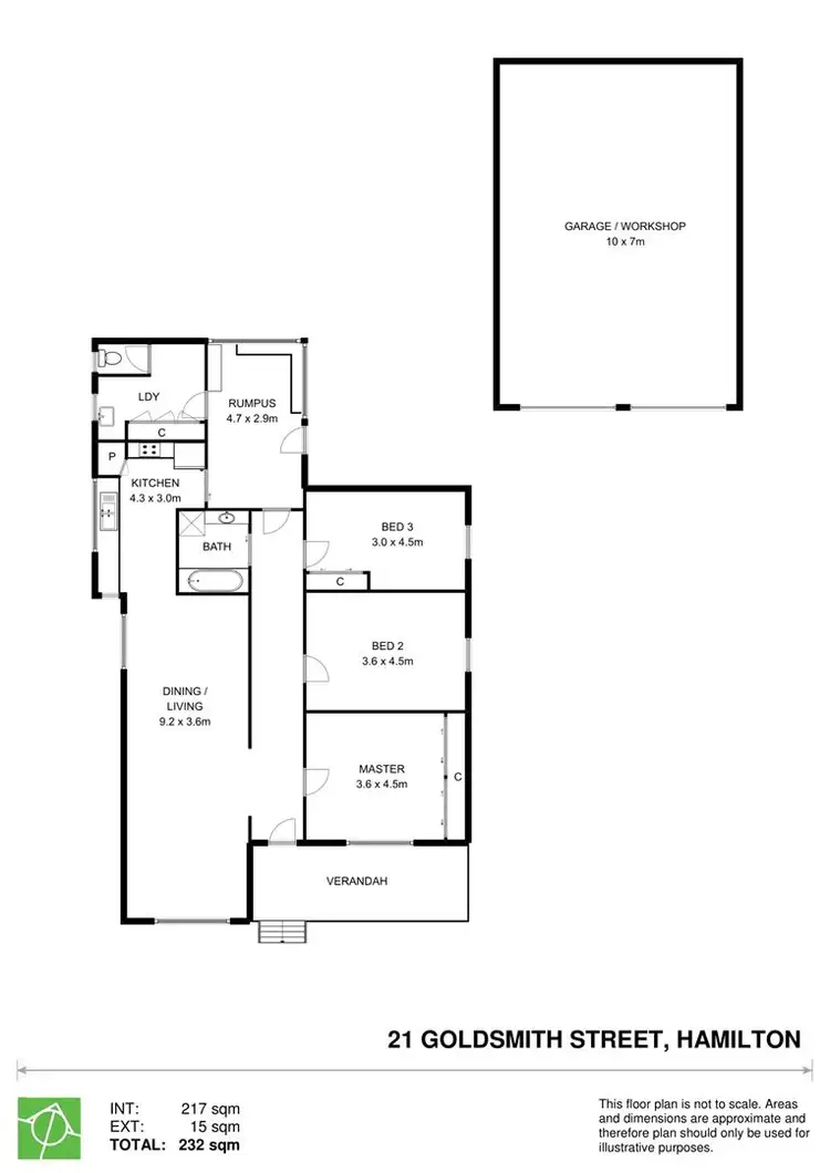 Seventh view of Homely house listing, 21 Goldsmith Street, Hamilton VIC 3300