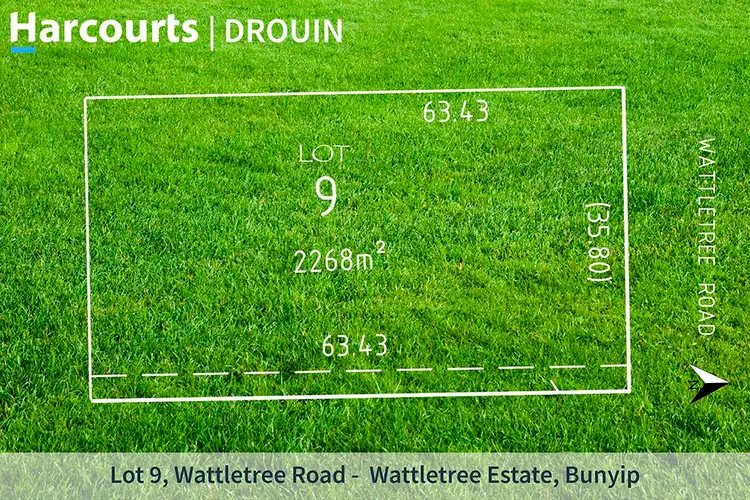 Lot 9, 94 Wattletree Road, Bunyip VIC 3815