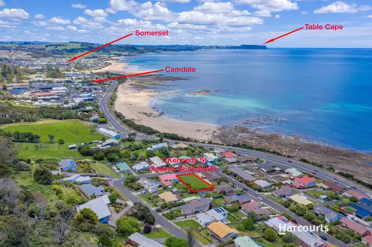 Main view of Homely land listing, 7 Kennedy Street, Ocean Vista TAS 7320