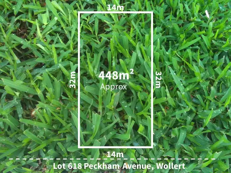 Main view of Homely land listing, Lot 618 Peckham Avenue, Wollert VIC 3750