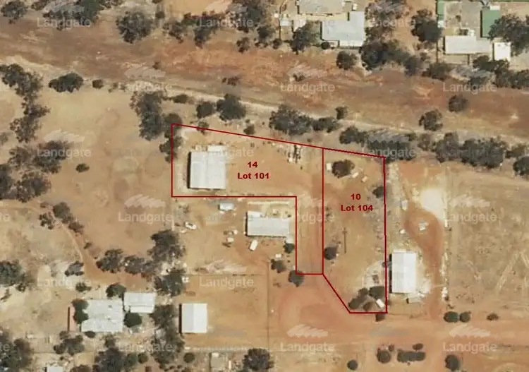 Second view of Homely land listing, 14 Channon Close, Corrigin WA 6375