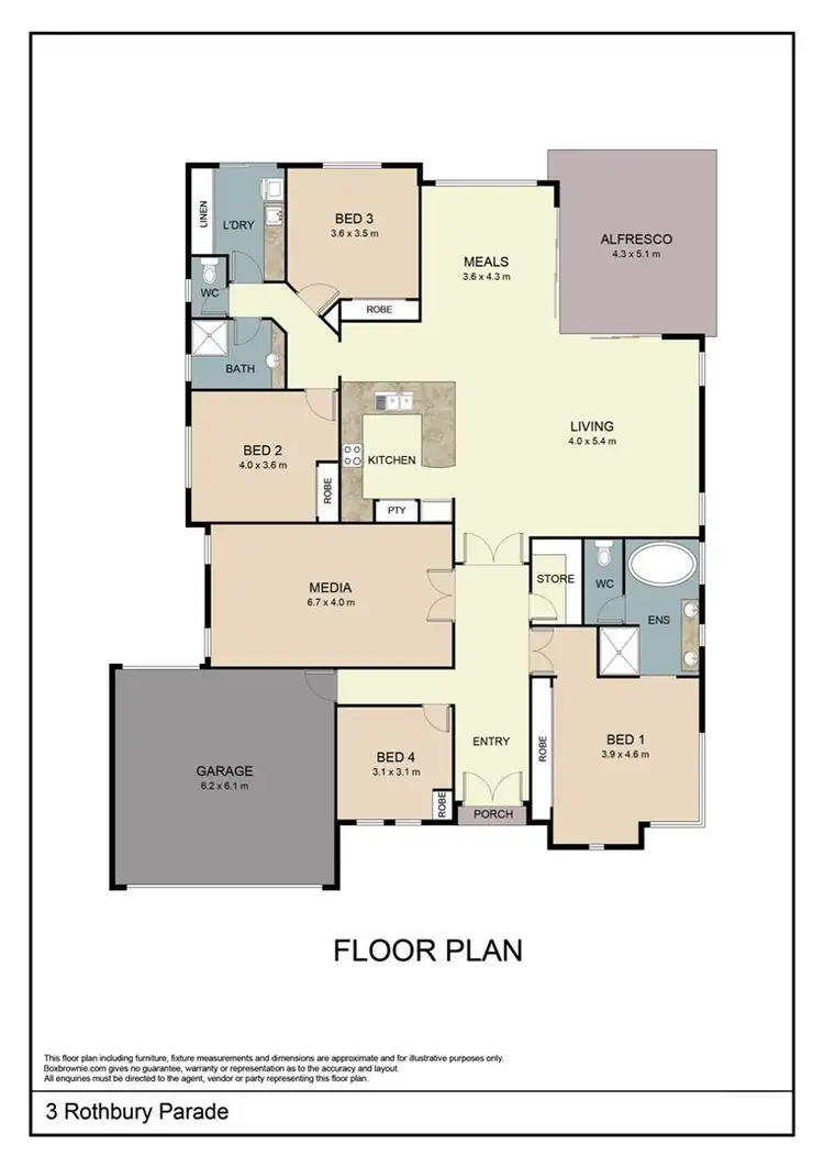 Fourth view of Homely house listing, 3 Rothbury Parade, Rockingham WA 6168