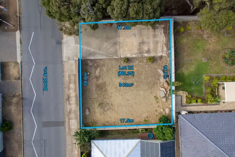 Second view of Homely land listing, 35 Dodd Avenue, Christies Beach SA 5165