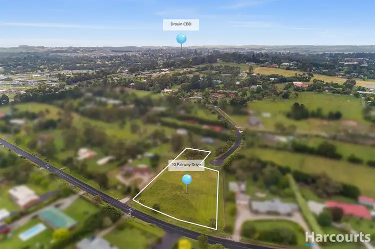 Third view of Homely land listing, 10 Fairway Drive, Drouin VIC 3818