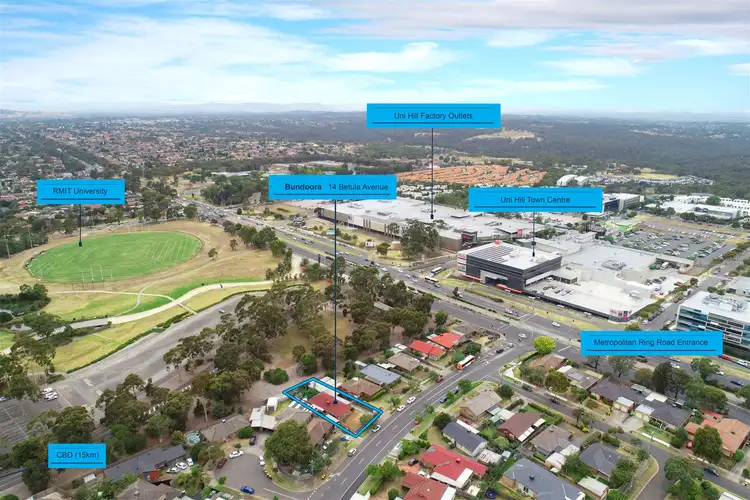 Second view of Homely house listing, 14 Betula Avenue, Bundoora VIC 3083