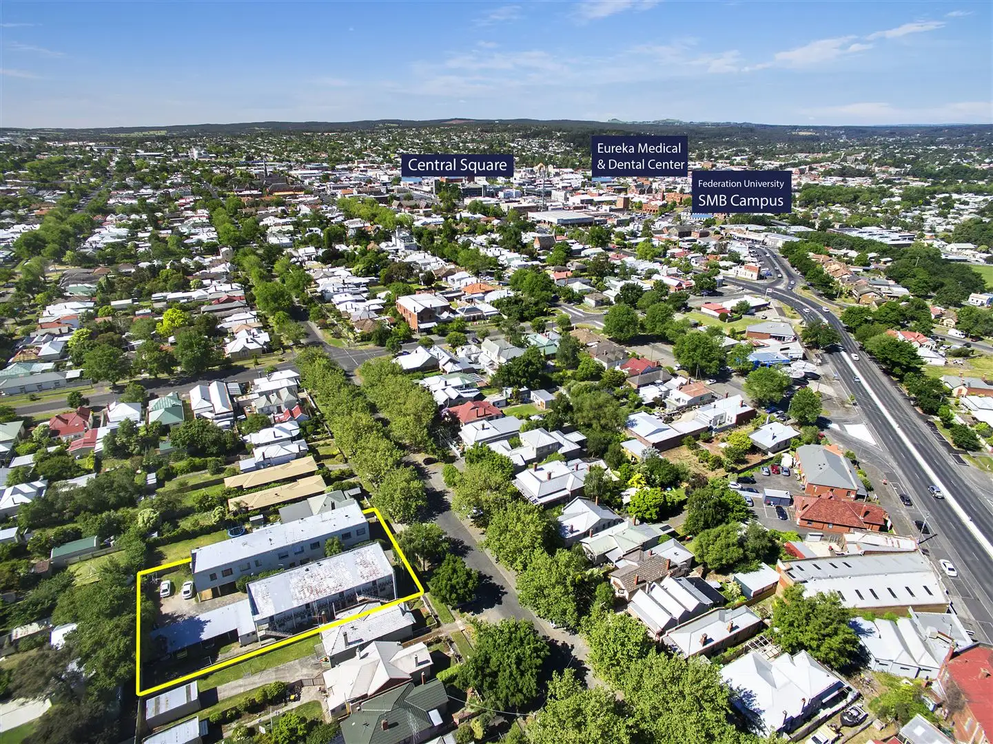 Main view of Homely apartment listing, 14/318 Lyons Street South, Ballarat Central VIC 3350