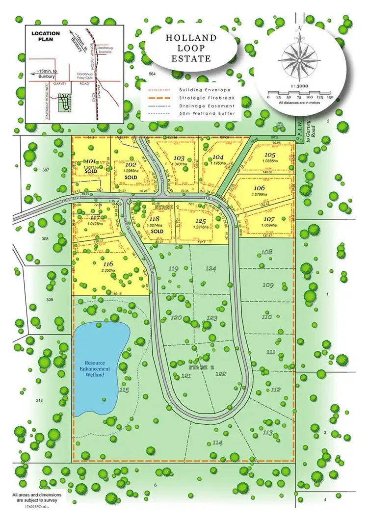 Second view of Homely land listing, Lot 107 Holland Loop, Crooked Brook WA 6236