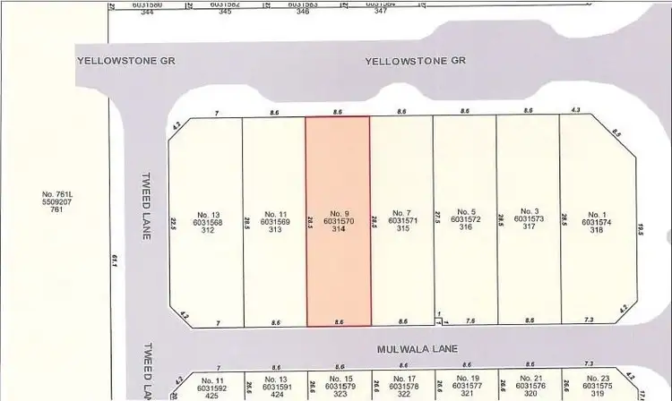 Third view of Homely land listing, 9 Yellowstone Grove, Success WA 6164