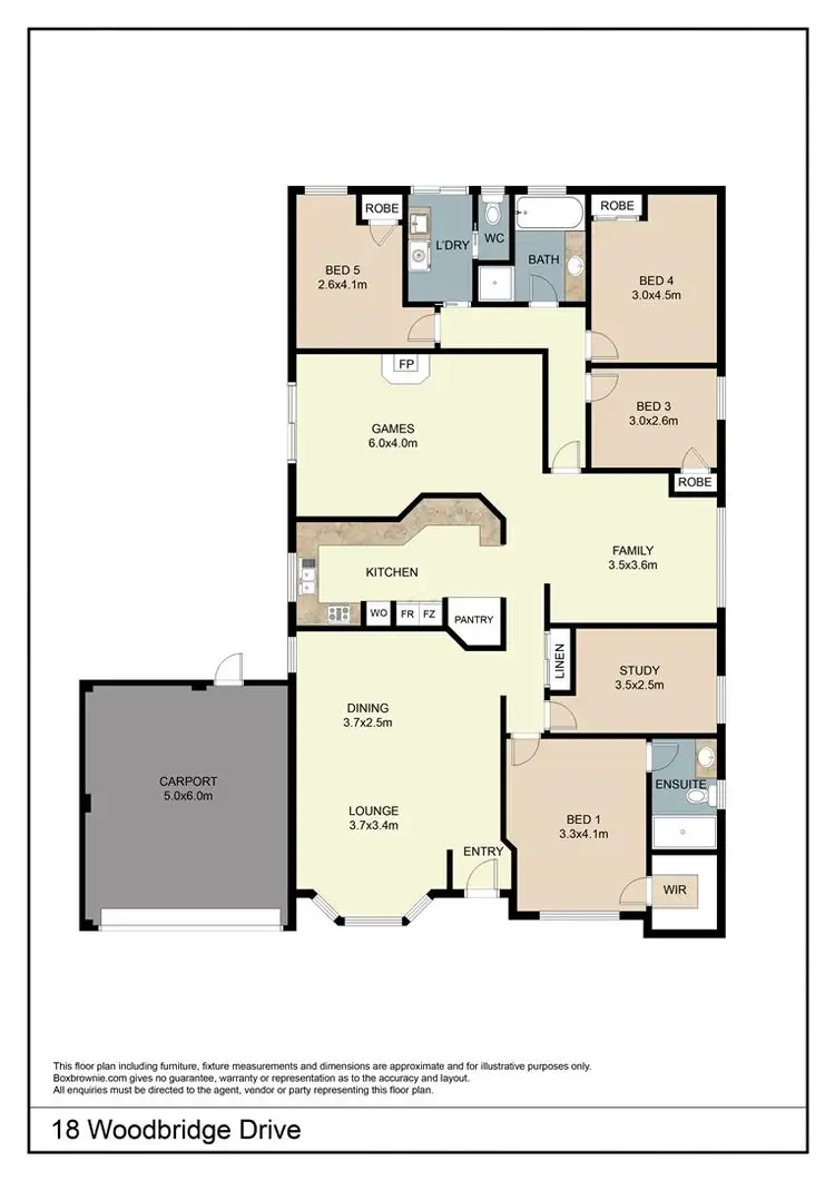 Third view of Homely house listing, 18 Woodbridge Drive, Cooloongup WA 6168