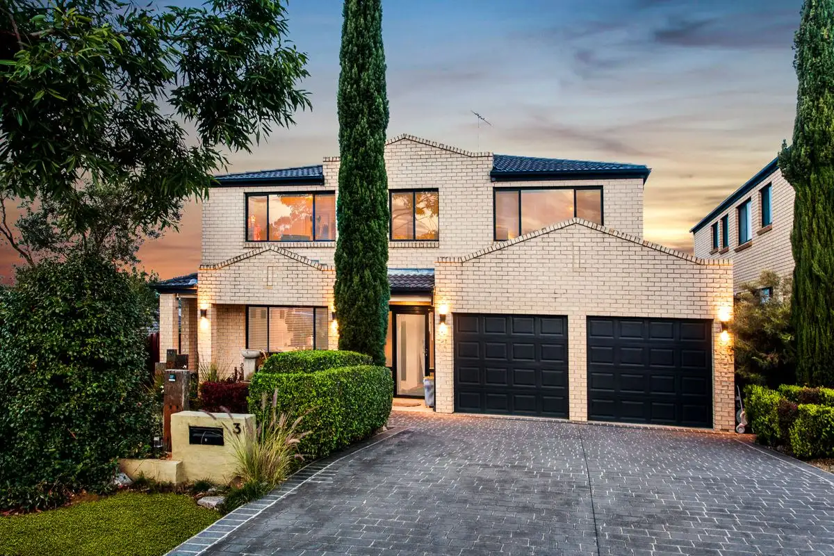 Main view of Homely house listing, 3 Baltic Grove, Kellyville Ridge NSW 2155