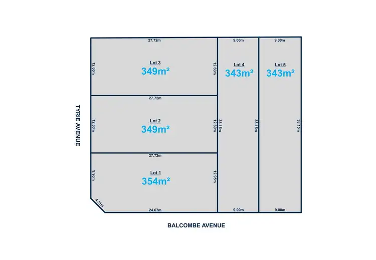 Lot 1-5 Tyrie Avenue, Findon SA 5023