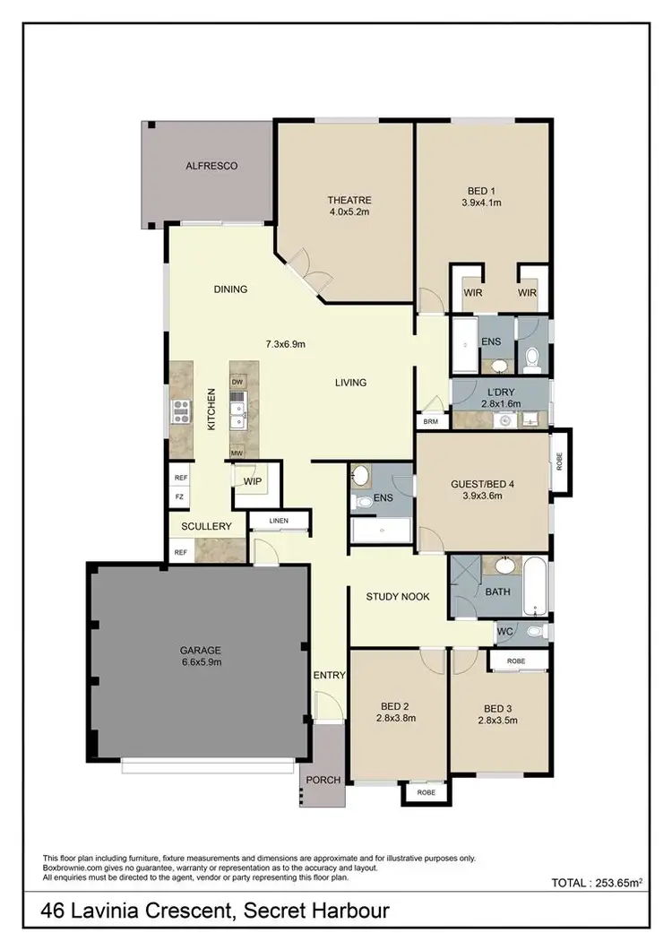 Fifth view of Homely house listing, 46 Lavinia Crescent, Secret Harbour WA 6173