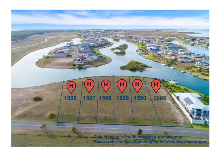 Lots 1586 - 1590 Providence Place, Hindmarsh Island SA 5214