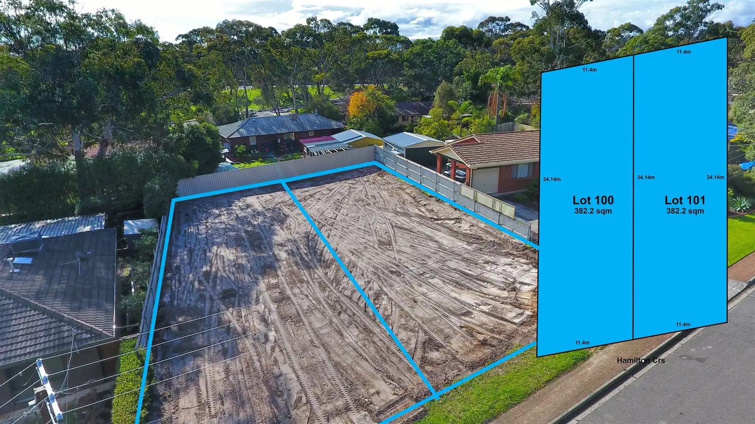 Main view of Homely land listing, 3 & 3A Hamilton Crescent, Aberfoyle Park SA 5159