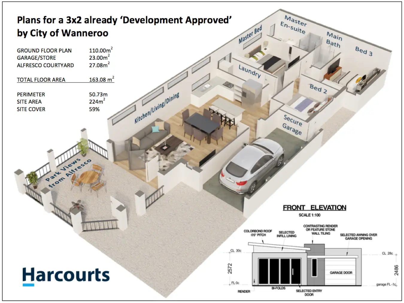 Main view of Homely land listing, Lot 3/141 Nannatee Way, Wanneroo WA 6065