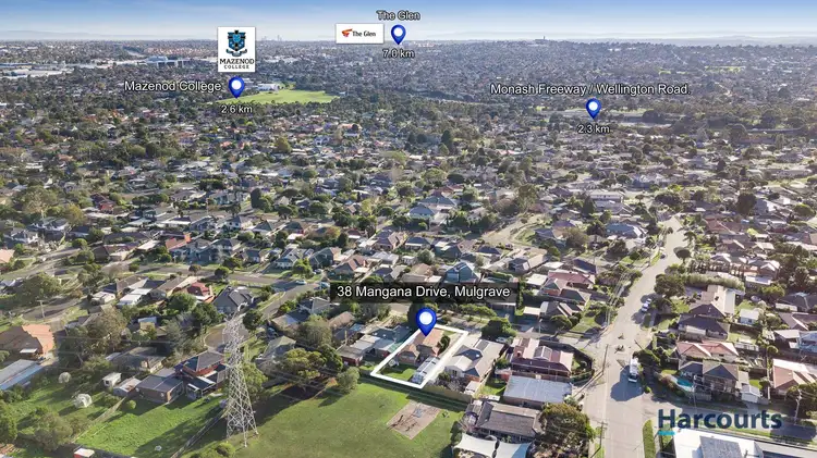 Third view of Homely house listing, 38 Mangana Drive, Mulgrave VIC 3170