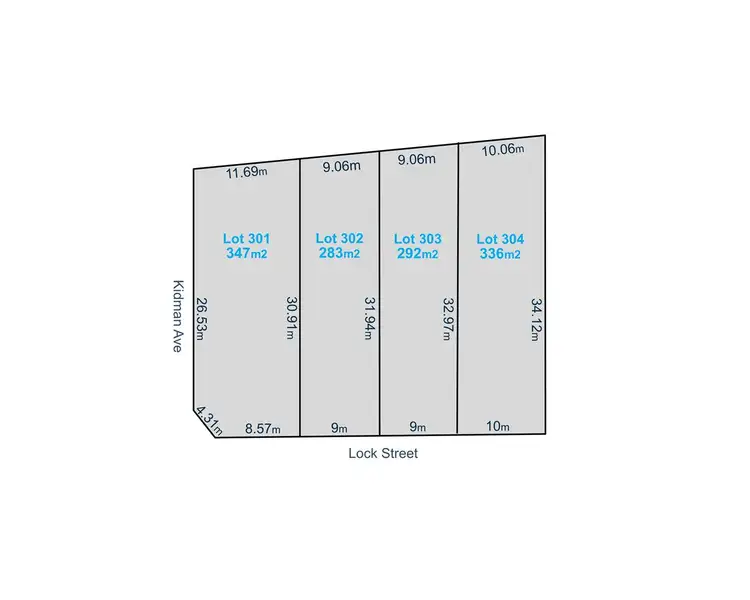 Lots 301 - 304 Lock Street, Kidman Park SA 5025