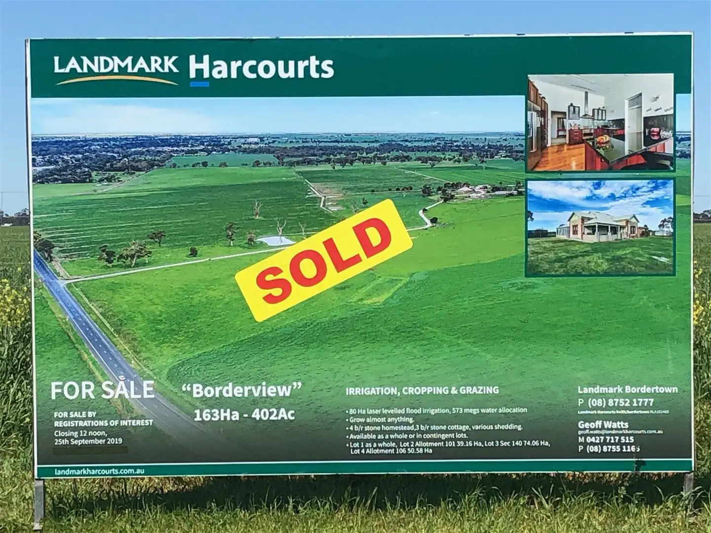 Main view of Homely rural property listing, 209 Pigeon Flat Road, Bordertown SA 5268