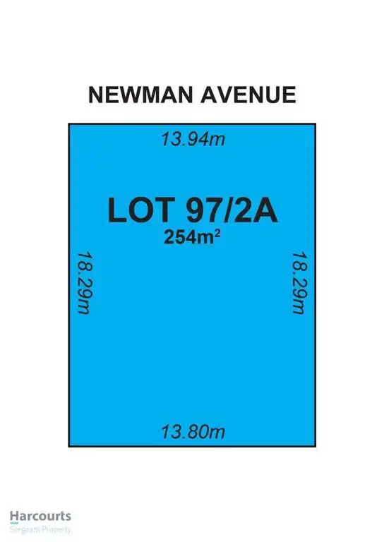 Main view of Homely land listing, Lot 97 2a Newman Avenue, Tea Tree Gully SA 5091