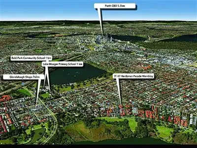 Second view of Homely house listing, 7F/47 Herdsman Parade, Wembley WA 6014