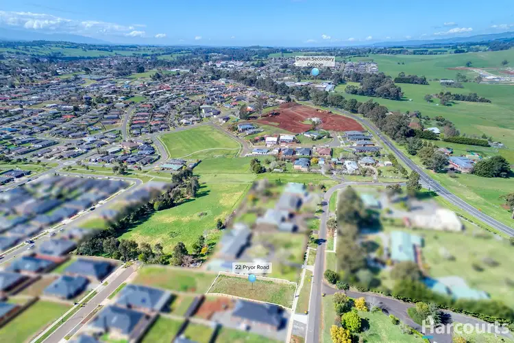 Third view of Homely land listing, 22 Pryor Road, Drouin VIC 3818