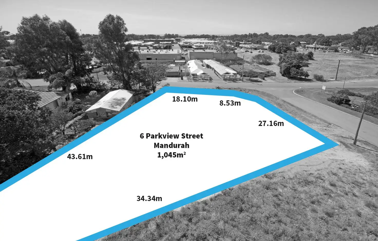 Main view of Homely land listing, 6 Parkview Street, Mandurah WA 6210