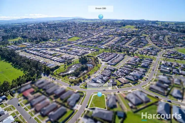 Fourth view of Homely land listing, 55 Summerhill Boulevard, Drouin VIC 3818