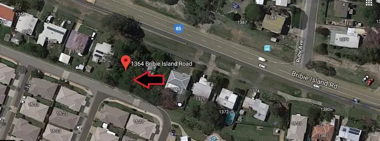 Main view of Homely land listing, 1364-1366 Bribie Island Road, Ningi QLD 4511