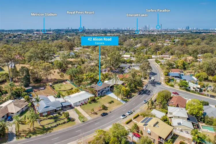 Second view of Homely house listing, 42 Alison Road, Carrara QLD 4211
