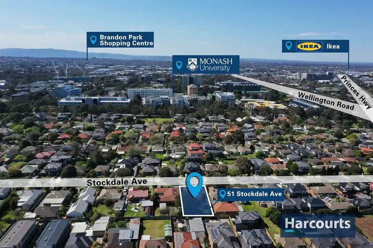 Third view of Homely house listing, 51 Stockdale Avenue, Clayton VIC 3168