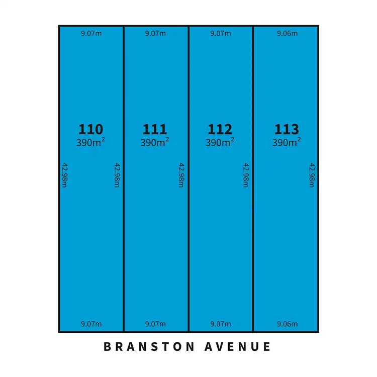 Main view of Homely land listing, Lot 110, 4 Branston Avenue, Devon Park SA 5008